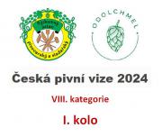 Česká pivní vize 2024 - VIII. kategorie - uzávěrka přihlášek do I. kola