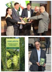 Slavnostní křest naší nové knihy CHMELAŘSTVÍ v Kapucínském klášteře v Žatci