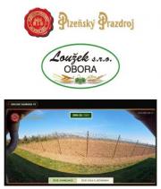 Projekt Plzeňského Prazdroje: živé vysílání - záběry na chmelnici v Oboře u Loun