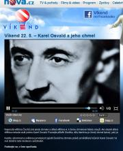 CHI v pořadu TV Nova "Víkend" věnovaný doc. Osvaldovi
